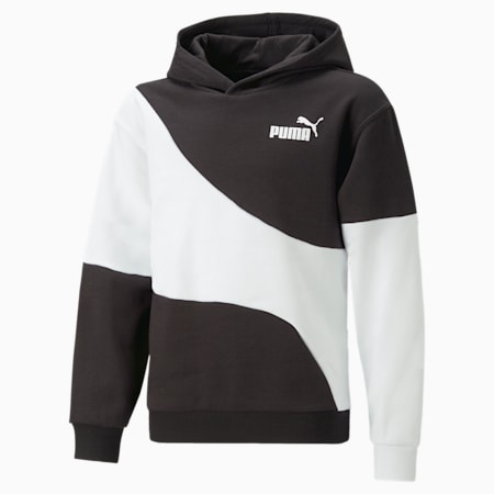 Hoodie POWER CAT Enfant et Adolescent, PUMA Black, small