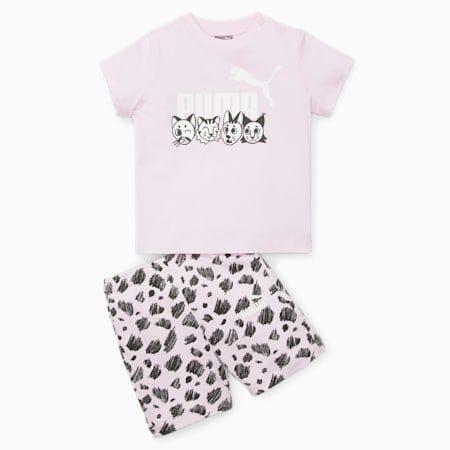 Essentials+ PUMA Mates Set Baby, Pearl Pink, small
