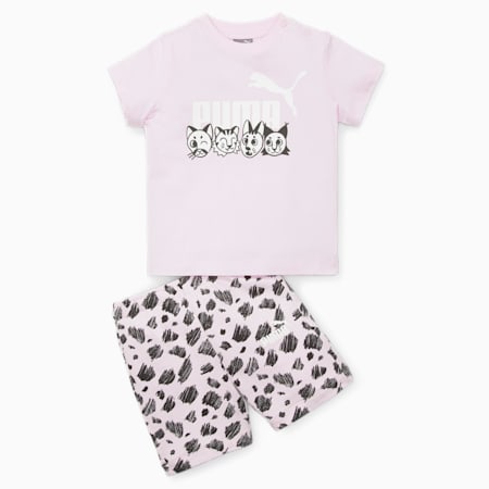 Essentials+ PUMA Mates Set voor baby’s, Pearl Pink, small