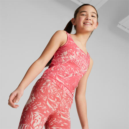 POWER Summer Printed Tank Top - Girls 8-16 years, Loveable, small-AUS