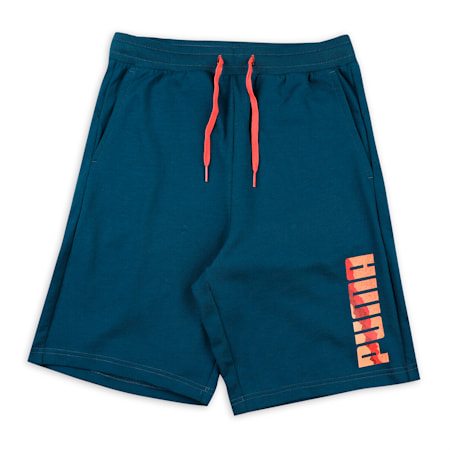 PUMA Graphic ll Youth Shorts, Intense Blue, small-IND