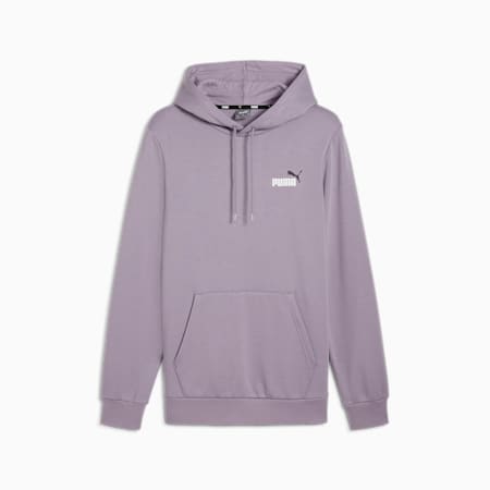 Essentials+ Two-Colour Small Logo Hoodie Men, Pale Plum, small