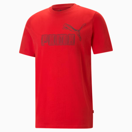 GRAPHICS No. 1 Logo  Tee Men, For All Time Red, small-THA