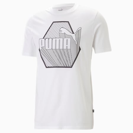 GRAPHICS Rudagon Men's Tee, PUMA White, small-AUS