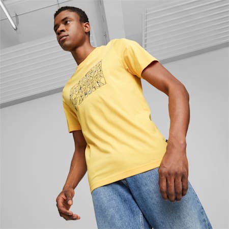 Graphics Summer Tee Men, Mustard Seed, small-SEA