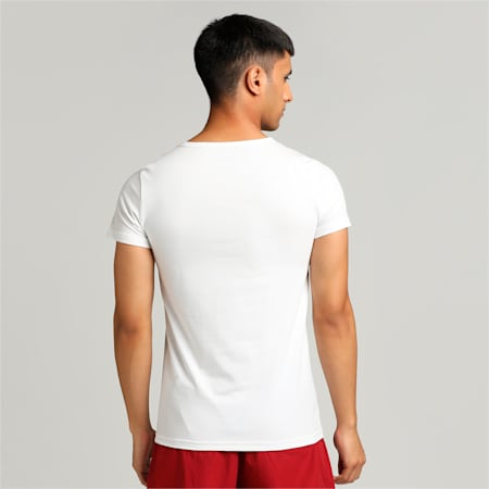 PUMA Men's Crew-Neck Vests Pack of 2 with EVERFRESH Technology, PUMA White-PUMA White, small-IND