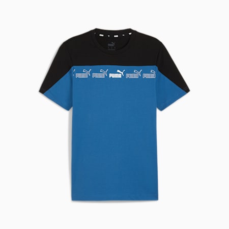 Around the Block Tee Men, Lake Blue, small