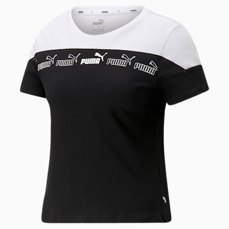 Puma black t shirts discount for womens
