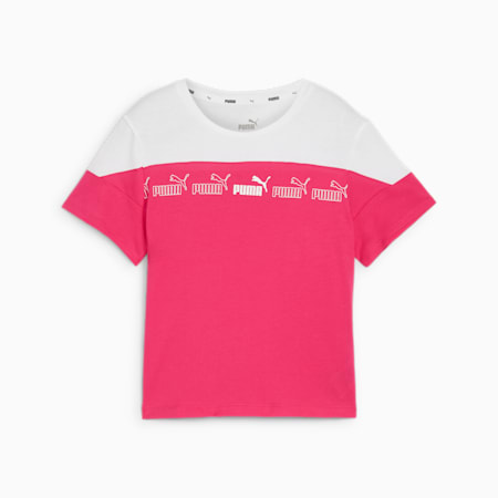 Around the Block Tee Women, Garnet Rose, small