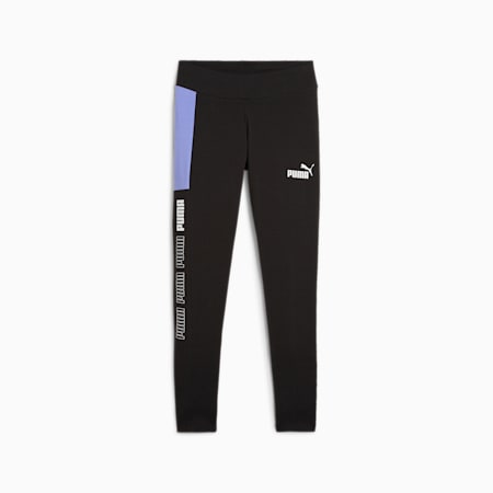 Leggings para mujer Around the Block, PUMA Black-Lavendar Pop, small