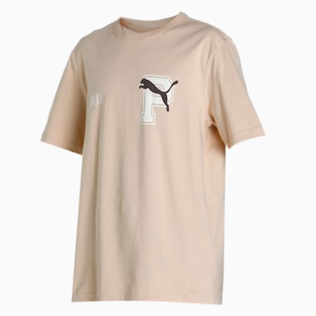 PUMA x 1DER KL Rahul  Men's T-Shirt, Light Sand, small-IND