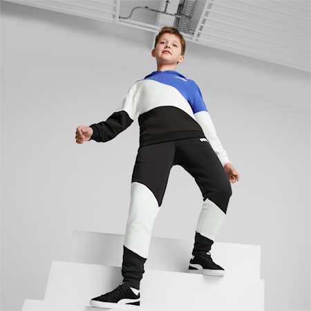 Pantalones de deporte juveniles Power Cat, PUMA Black, small