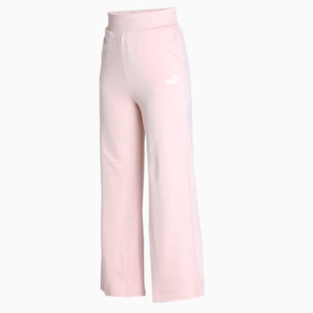 PUMA Women's Flared Pants, Rose Quartz, small-IND