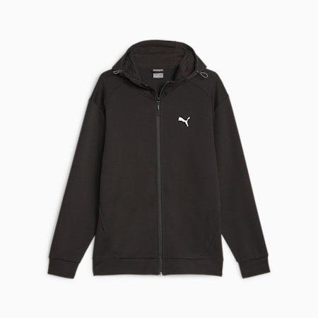 RAD CAL Men s Full Zip Hoodie PUMA Black PUMA Shoes PUMA