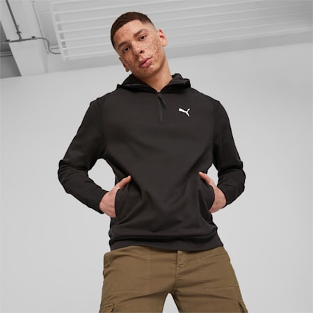 RAD/CAL Men's Half-Zip, PUMA Black, small-THA