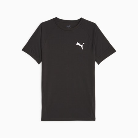 EVOSTRIPE Men's Tee, PUMA Black, small-THA