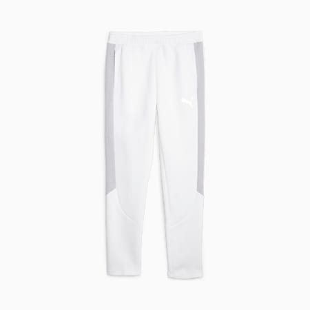 EVOSTRIPE Men's Sweatpants, PUMA White, small