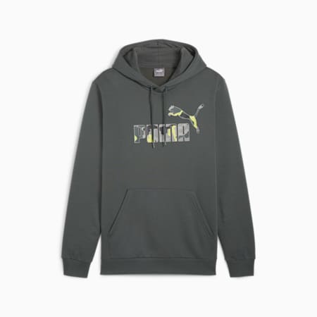 ESS+ CAMO Men's Hoodie, Mineral Gray, small-AUS