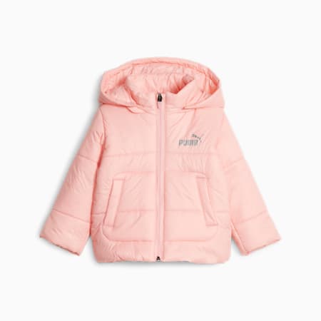 Minicats Hooded Padded Jacket - Infants 0-4 years, Peach Smoothie, small-AUS