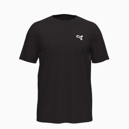 Better Essentials Men's Tee, PUMA Black, small-AUS