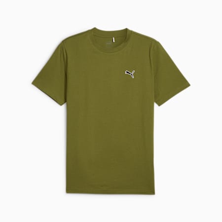 Better Essentials Men's Tee, Olive Green, small-AUS