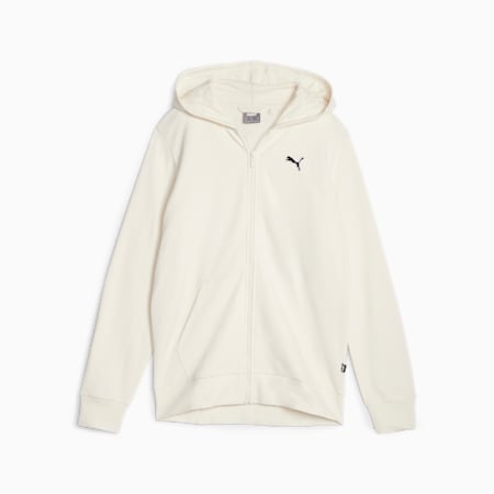 Better Essentials hoodie met rits voor heren, no color, small