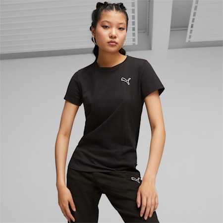 Camiseta Better Essentials para mujer, PUMA Black, small