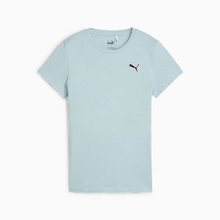 White and shop pink puma shirt