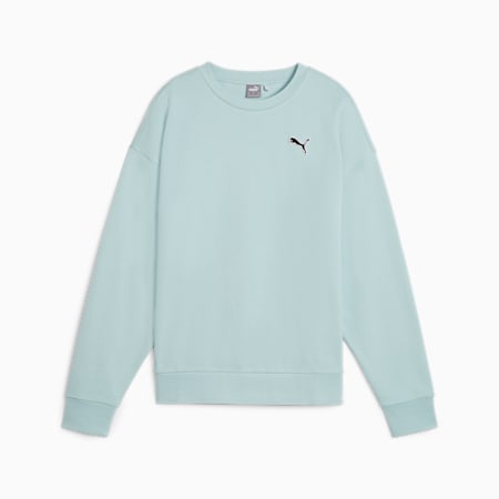 BETTER ESSENTIALS sweatshirt voor dames, Turquoise Surf, small