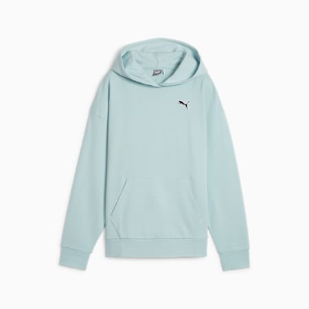 Hoodie BETTER ESSENTIALS Femme, Turquoise Surf, small