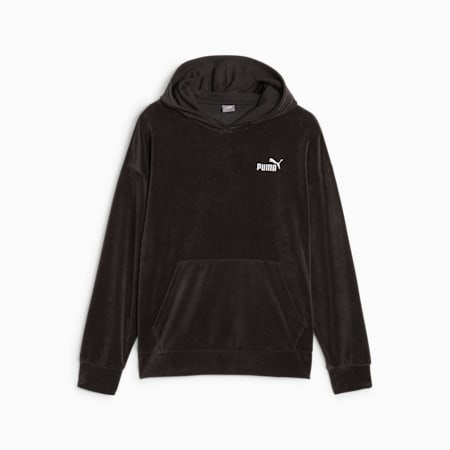 ESS+ hoodie voor dames, PUMA Black, small