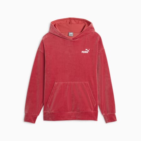 Hoodie ESS+ Femme, Astro Red, small