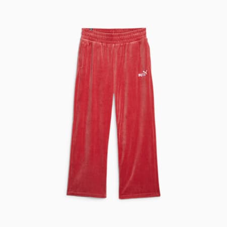 Essentials Elevated Women's Straight Leg Pants, Astro Red, small