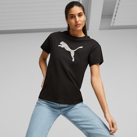 Kaos Wanita HER, PUMA Black, small-IDN