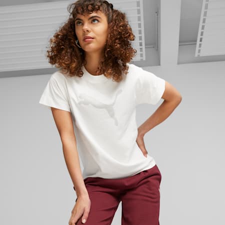 HER Women's Tee, PUMA White, small-AUS