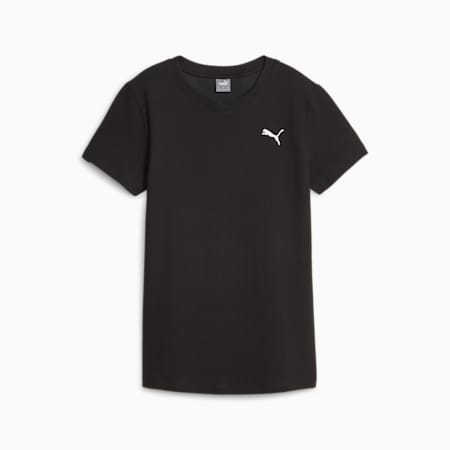 HER Women's Structured Tee, PUMA Black, small-PHL