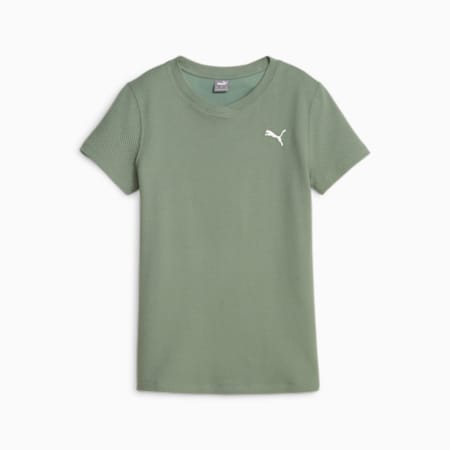 HER Women's Structured Tee, Eucalyptus, small-PHL