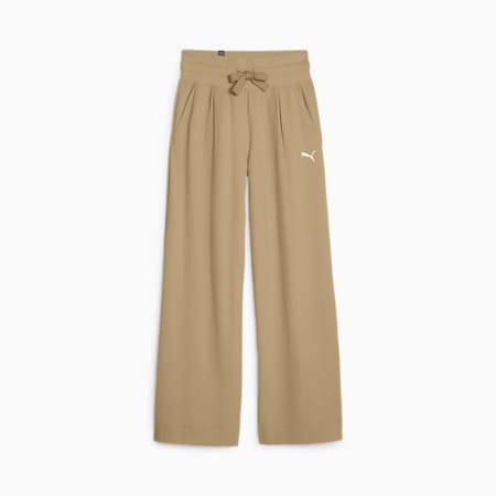 HER Women's Straight Pants, Sand Dune, small-THA