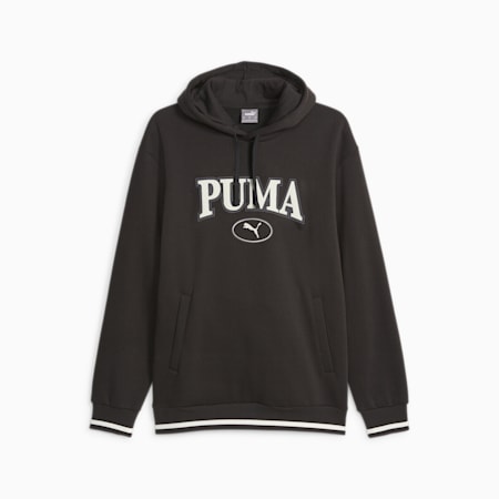 PUMA SQUAD Men's Hoodie, PUMA Black, small-NZL