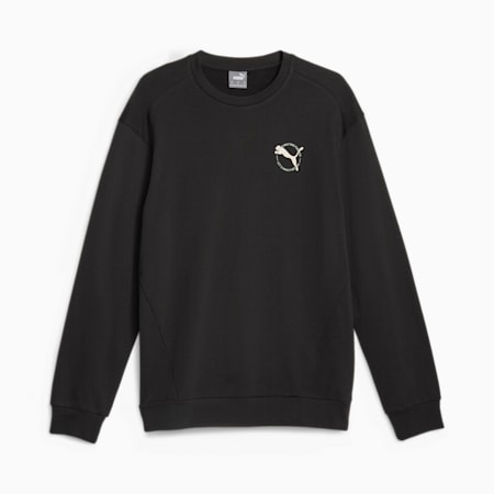 Better Sportswear Men's Sweatshirt, PUMA Black, small-THA