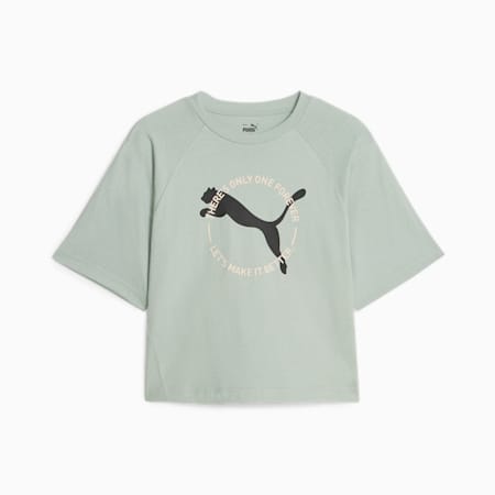 Better Sportswear Women's Tee, Green Fog, small-AUS