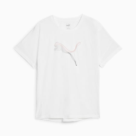 T-Shirt Evostripe Femme, PUMA White, small