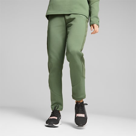 EVOSTRIPE Women s High Waist Pants Eucalyptus PUMA Shoes PUMA
