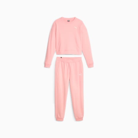 Women's Loungewear Suit, Peach Smoothie, small