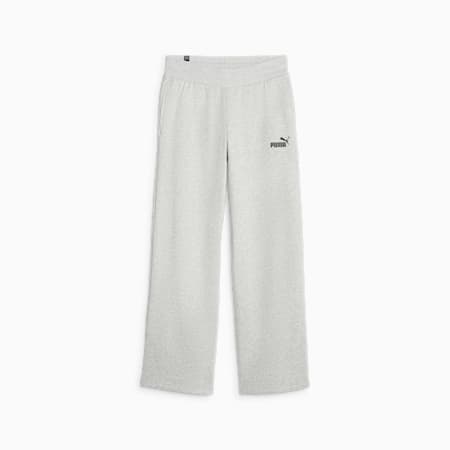 Pantalon de survêtement à coupe droite ESS+ Femme, Light Gray Heather, small