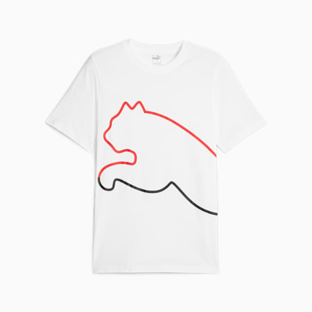 GRAPHICS Men's Tee, PUMA White, small-AUS