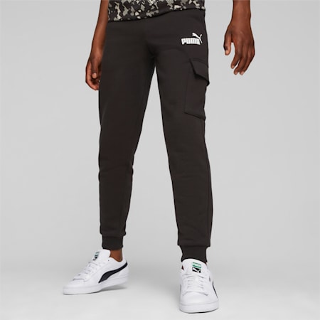Essentials Cargo Pants - Youth 8-16 years, PUMA Black, small-AUS