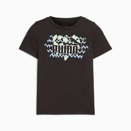Essentials Mix Match T-shirt voor kinderen, PUMA Black, small