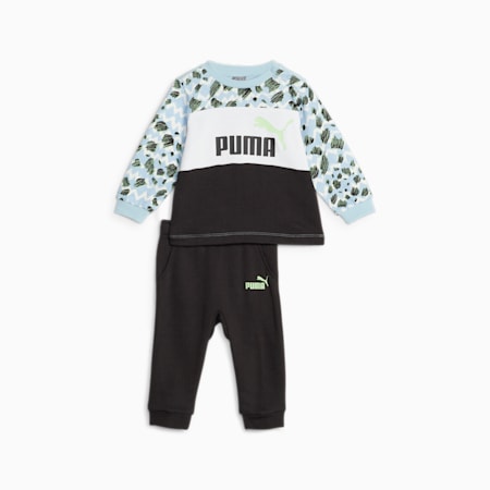Essential Mix Match Toddlers' Jogger Suit, PUMA Black, small-THA