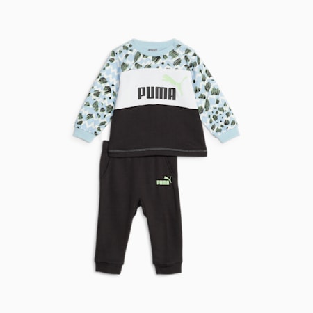 จ็อกเกอร์สูทเด็กเล็ก Essential Mix Match, PUMA Black, small-THA